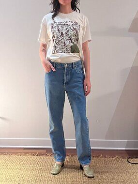 Balenciaga Paris Straight Leg Jeans